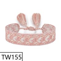 Simple Style Solid Color Polyester Tassel Braid Women's Bracelets sku image 153
