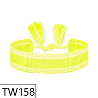 Simple Style Solid Color Polyester Tassel Braid Women's Bracelets sku image 156