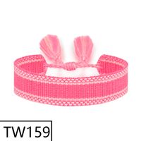 Simple Style Solid Color Polyester Tassel Braid Women's Bracelets sku image 157