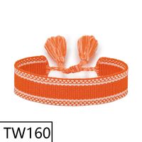 Simple Style Solid Color Polyester Tassel Braid Women's Bracelets sku image 158
