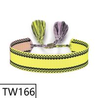 Simple Style Solid Color Polyester Tassel Braid Women's Bracelets sku image 164