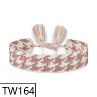 Simple Style Solid Color Polyester Tassel Braid Women's Bracelets sku image 162