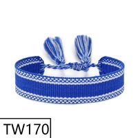 Simple Style Solid Color Polyester Tassel Braid Women's Bracelets sku image 168