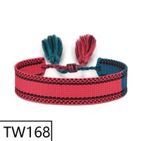 Simple Style Solid Color Polyester Tassel Braid Women's Bracelets sku image 166