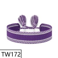 Style Simple Couleur Unie Polyester Gland Tresser Femmes Bracelets sku image 170