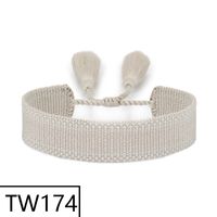 Simple Style Solid Color Polyester Tassel Braid Women's Bracelets sku image 172