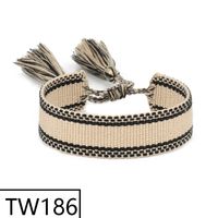 Simple Style Solid Color Polyester Tassel Braid Women's Bracelets sku image 184