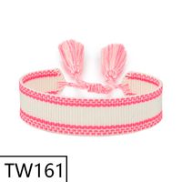 Simple Style Solid Color Polyester Tassel Braid Women's Bracelets sku image 159