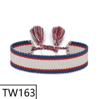 Simple Style Solid Color Polyester Tassel Braid Women's Bracelets sku image 161