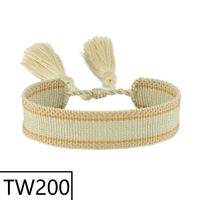 Simple Style Solid Color Polyester Tassel Braid Women's Bracelets sku image 198