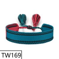 Simple Style Solid Color Polyester Tassel Braid Women's Bracelets sku image 167