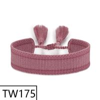 Simple Style Solid Color Polyester Tassel Braid Women's Bracelets sku image 173