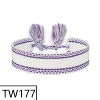 Style Simple Couleur Unie Polyester Gland Tresser Femmes Bracelets sku image 175