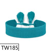 Simple Style Solid Color Polyester Tassel Braid Women's Bracelets sku image 183