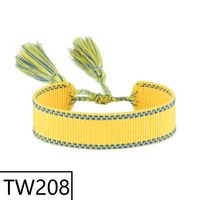 Simple Style Solid Color Polyester Tassel Braid Women's Bracelets sku image 206