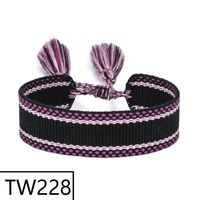 Simple Style Solid Color Polyester Tassel Braid Women's Bracelets sku image 226