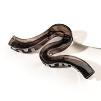 Women's IG Style Sweet Commute Waves Resin Metal Handmade Three-dimensional Hair Claws sku image 4