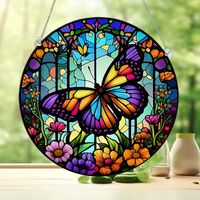 Cute Household Pastoral Butterfly Arylic Pendant Artificial Decorations main image 7