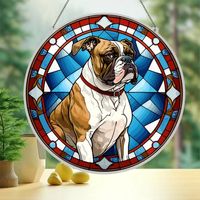 Süß Pastoral Künstlerisch Tier Hund Aryl Anhänger Künstliche Dekorationen main image 10