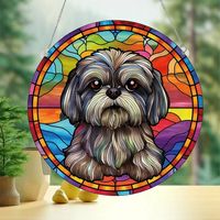 Süß Pastoral Künstlerisch Tier Hund Aryl Anhänger Künstliche Dekorationen sku image 7
