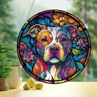 Süß Pastoral Künstlerisch Tier Hund Aryl Anhänger Künstliche Dekorationen sku image 15