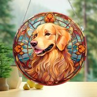 Süß Pastoral Künstlerisch Tier Hund Aryl Anhänger Künstliche Dekorationen sku image 27