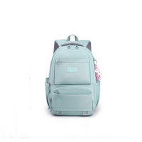 Waterproof 20 Inch Solid Color Casual School School Backpack sku image 11