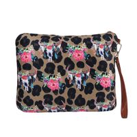 Women's Large Pu Leather Animal Flower Elegant Square Magnetic Buckle Tote Bag main image 5