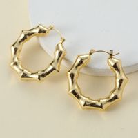 1 Pair Vintage Style Ethnic Style Letter Asymmetrical Alloy Ear Studs main image 6