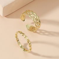 Elegant Solid Color Alloy Plating Hollow Out Gold Plated Silver Plated Women's Foot Ring main image 6