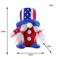 Süß Amerikanische Flagge Tuch Gruppe Festival Rudolf Puppe sku image 2