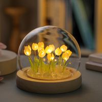 Casual Romantic Floral Glass Artificial Decorations sku image 83