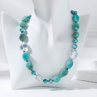 Casual Vacation Color Block Arylic Beaded Women's Necklace main image 7