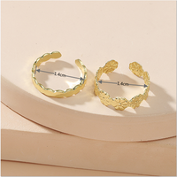 Elegant Solid Color Alloy Plating Hollow Out Gold Plated Silver Plated Women's Foot Ring sku image 6