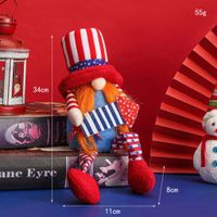 Süß Vereinigte Staaten Von Amerika Tuch Ferien Gruppe Rudolf Puppe main image 10
