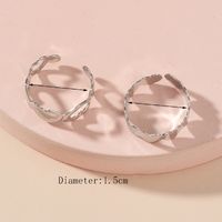 Elegant Solid Color Alloy Plating Hollow Out Gold Plated Silver Plated Women's Foot Ring sku image 3