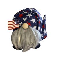 Süß Klassischer Stil Pentagramm Amerikanische Flagge Tuch Gruppe Festival Rudolf Puppe sku image 2