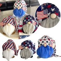 Cute Classic Style Pentagram American Flag Cloth Party Festival Rudolph Doll main image 5