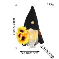 Cute Sunflower Plastic Cloth Cotton Party Festival Rudolph Doll sku image 6