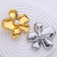 Basic Flower Alloy Enamel Women's Brooches main image 1