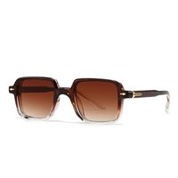 Modern Style Color Block Pc Polygon Patchwork Full Frame Women's Sunglasses main image 2