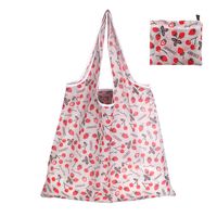 Cute Pastoral Flower Polyester Composite Needle Punched Cotton Shopping Bags sku image 107