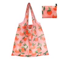 Cute Pastoral Flower Polyester Composite Needle Punched Cotton Shopping Bags sku image 83