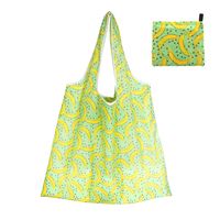Cute Pastoral Flower Polyester Composite Needle Punched Cotton Shopping Bags sku image 113
