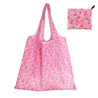 Cute Pastoral Flower Polyester Composite Needle Punched Cotton Shopping Bags sku image 85