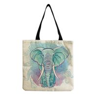 Women's Fashion Elephant Shopping Bags sku image 5