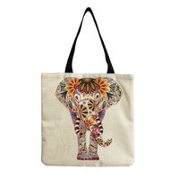 Women's Fashion Elephant Shopping Bags sku image 9