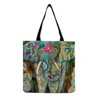 Women's Fashion Elephant Shopping Bags sku image 10