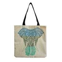 Women's Fashion Elephant Shopping Bags sku image 2