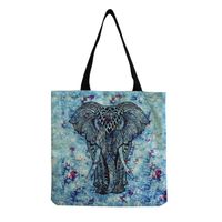 Women's Fashion Elephant Shopping Bags sku image 1